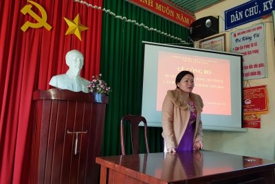Công bố Quyết định điều động, bổ nhiệm cán bộ quản lý trường tiểu học Ama Jhao
