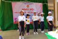 Hình ảnh đáng yêu Ngày hội đọc sách năm 2021 và Hoạt động trải nghiệm “Gian hàng xanh” của cô và trò tiểu học Ama Jhao