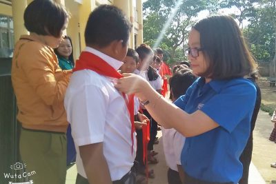 Hoạt động chào mừng 26/3 của Trường Tiểu học Ama Jhao