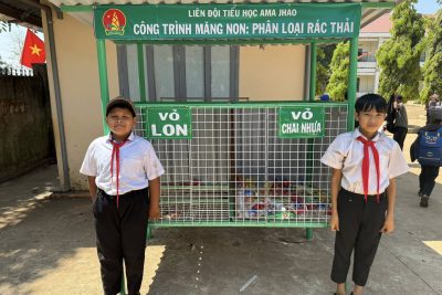 CÔNG TRÌNH MĂNG NON LIÊN ĐỘI TRƯỜNG TIỂU HỌC AMA JHAO