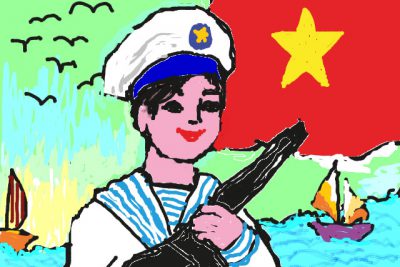 Dân vũ Cháu hát về đảo xa