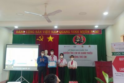 Cuộc thi Quyền trẻ em và giảm thiểu lao động trẻ em do Hội đồng đội Tỉnh tổ chức